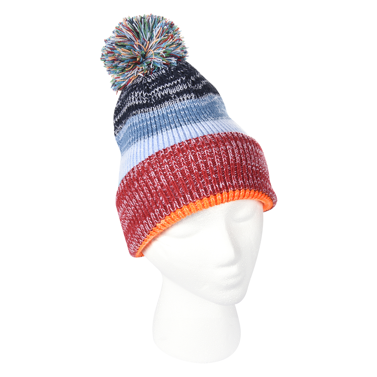 Aura Pom Beanie With Cuff 3