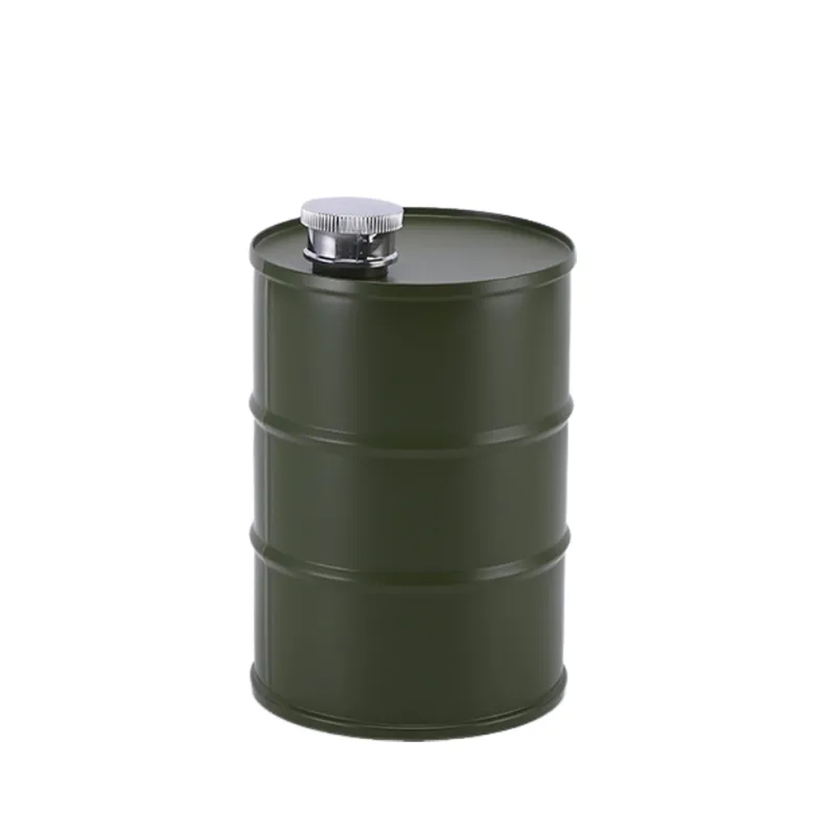 Stainless Steel Oil Drum Flask 24oz for Outdoor Use 5