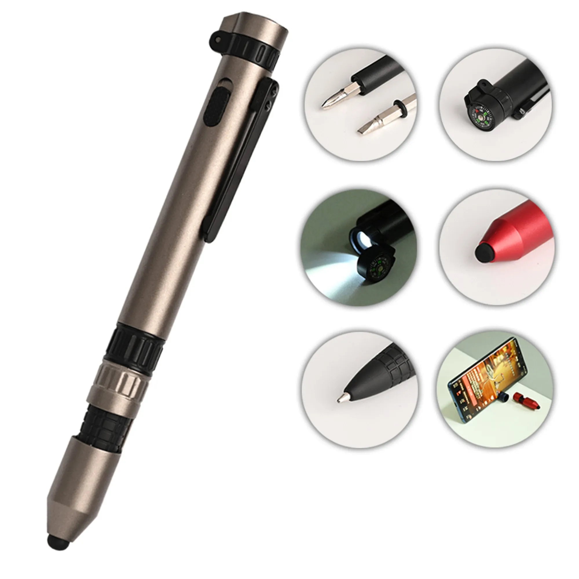 6-in-1 Quest Tool Ballpoint Pen 2