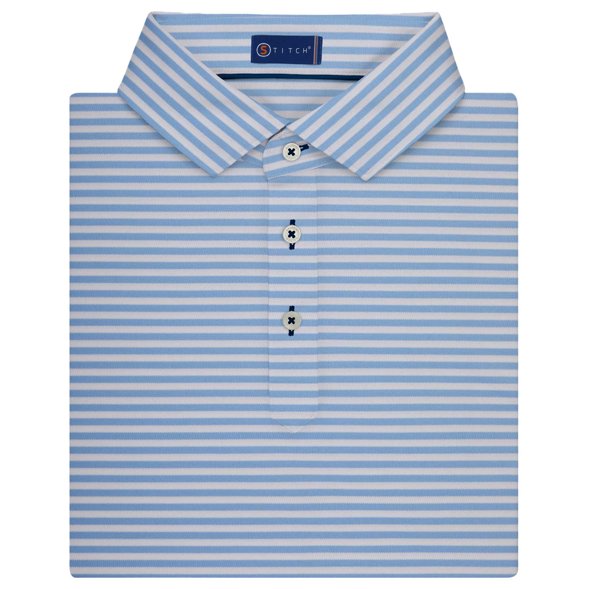 STITCH® Club Stripe Polo Shirt - Men's 9