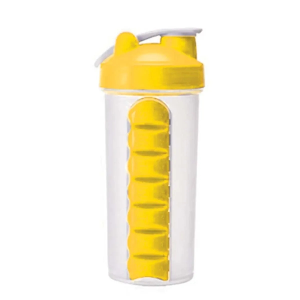 2-in-1 Personal Pill Organizers Shaker Bottle 24 oz. 8