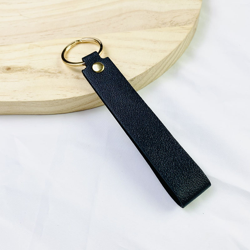 PU Leather Metal Keychain 3