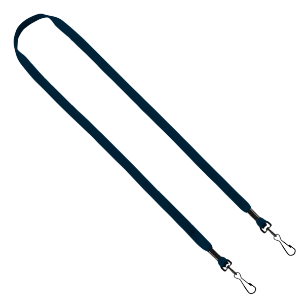 1/2" Cotton Double Swivel Hook Lanyard 23