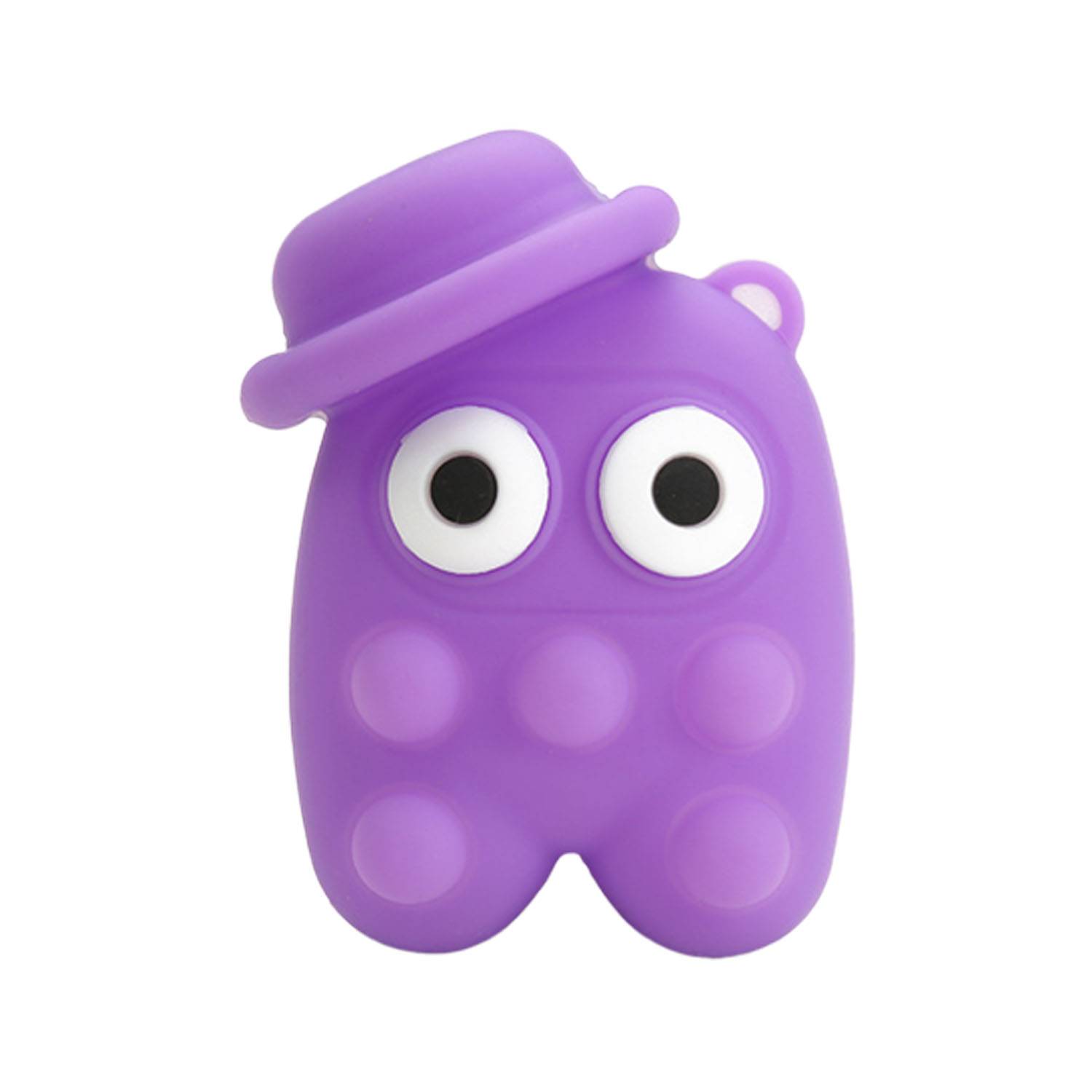 Glowing Silicone Big Eyes Astronaut Fidget Toy 6