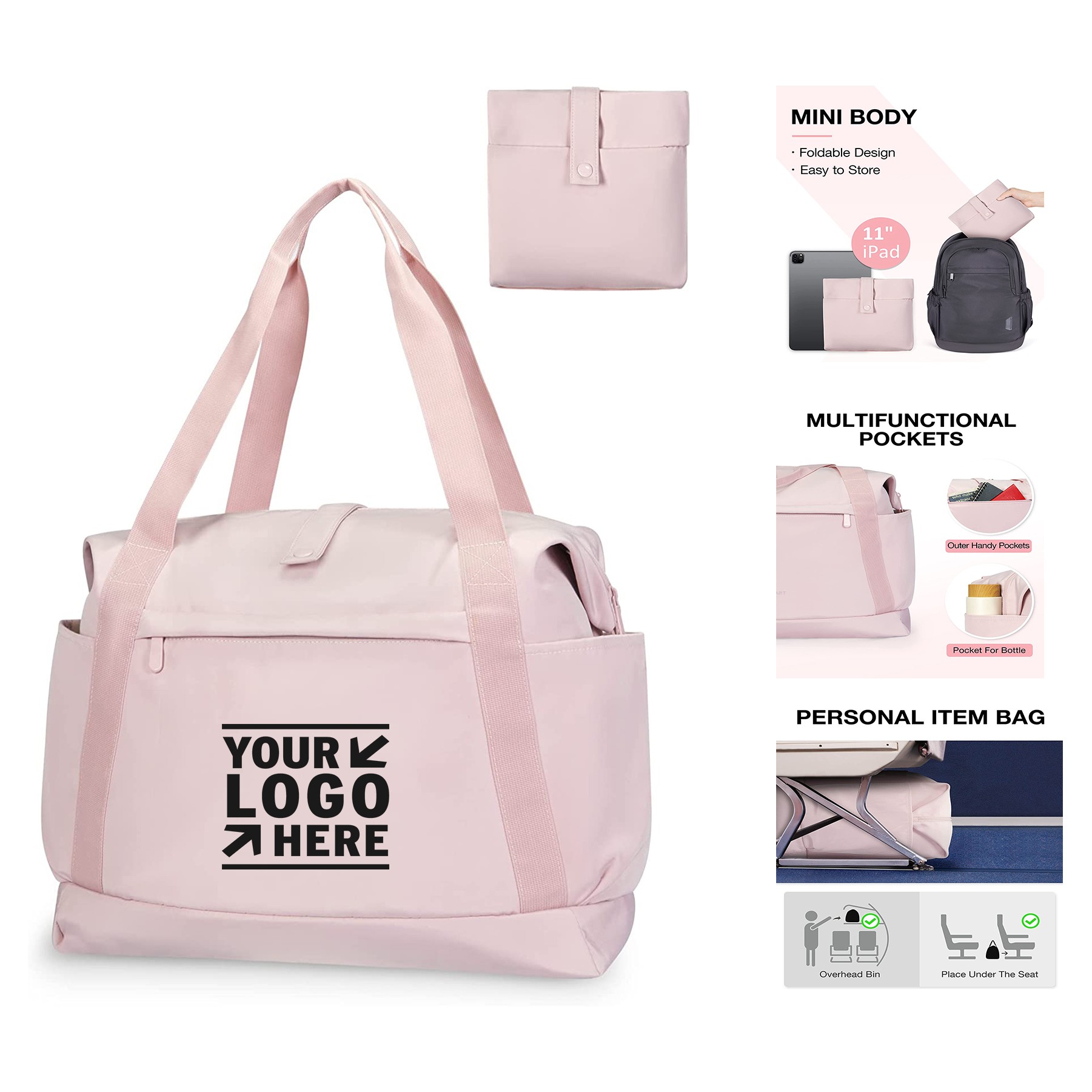 Foldable Personal Item Bag 3