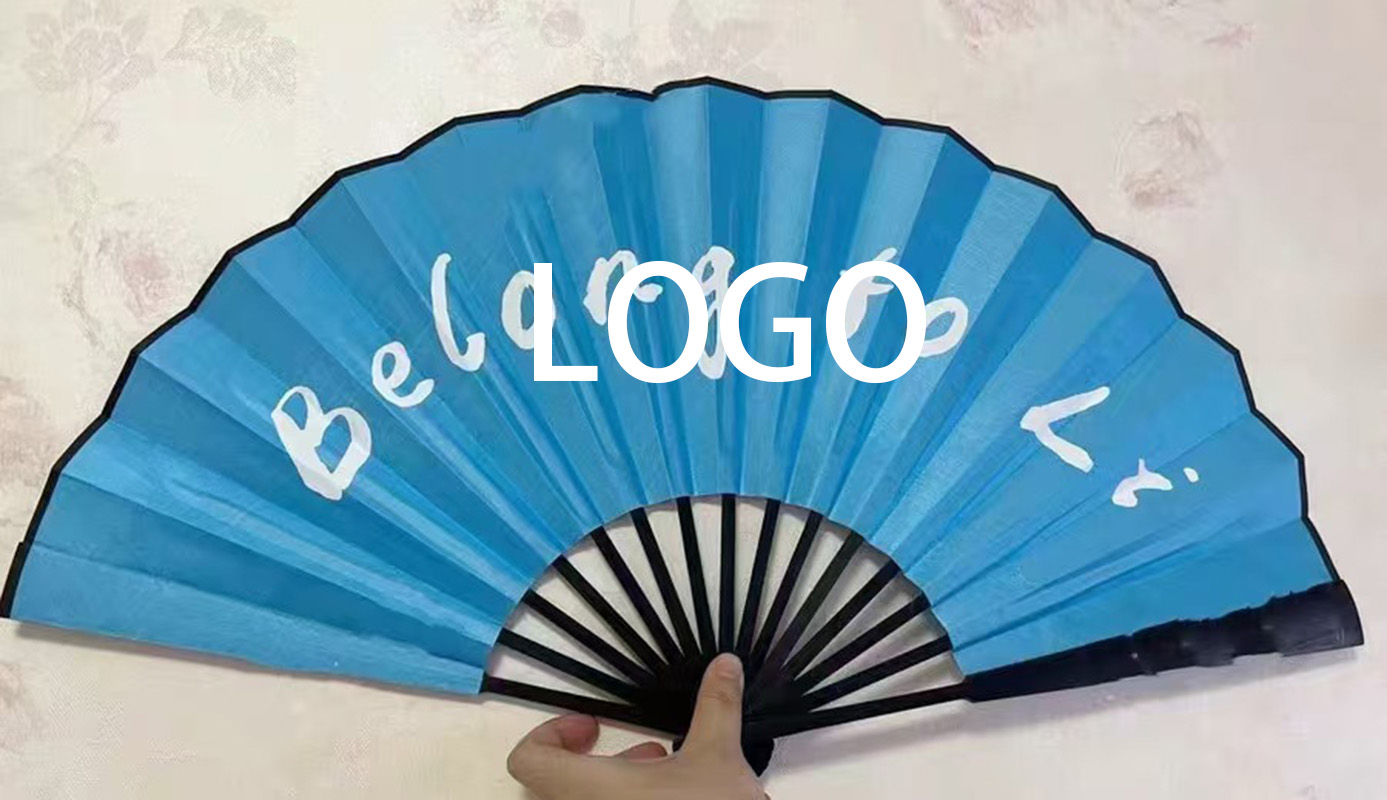 Double-Sided Fluorescent Chinese Folding Fan 2