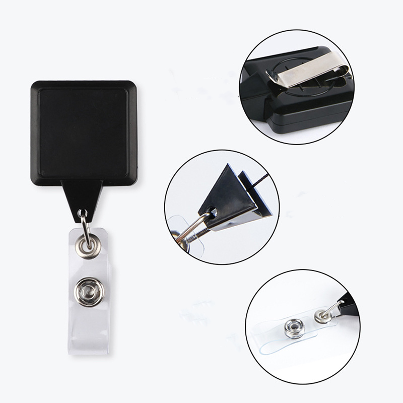 Badge Reel with Lanyard Attachment 4