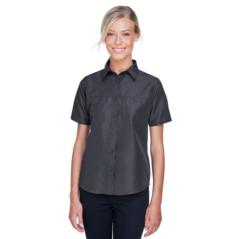 Harriton Ladies' Key West Short-Sleeve Performance Staff Shirt 3