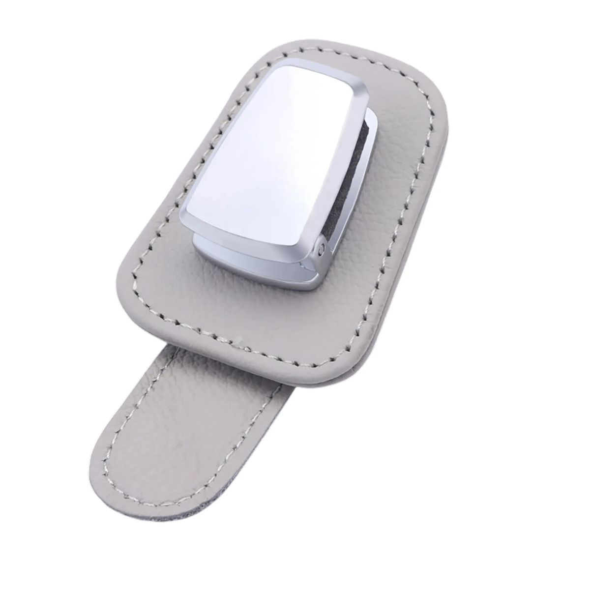 Compact Leather Glasses Mount for Car Visor 10