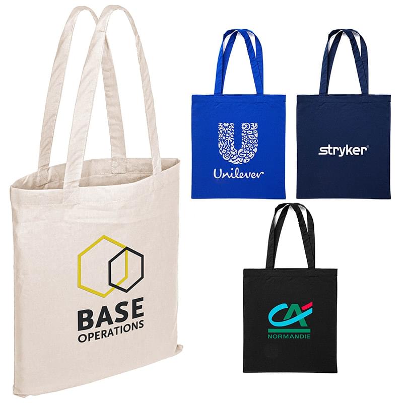 15"x16" Calico Cotton Tote Bag – 140GSM 1