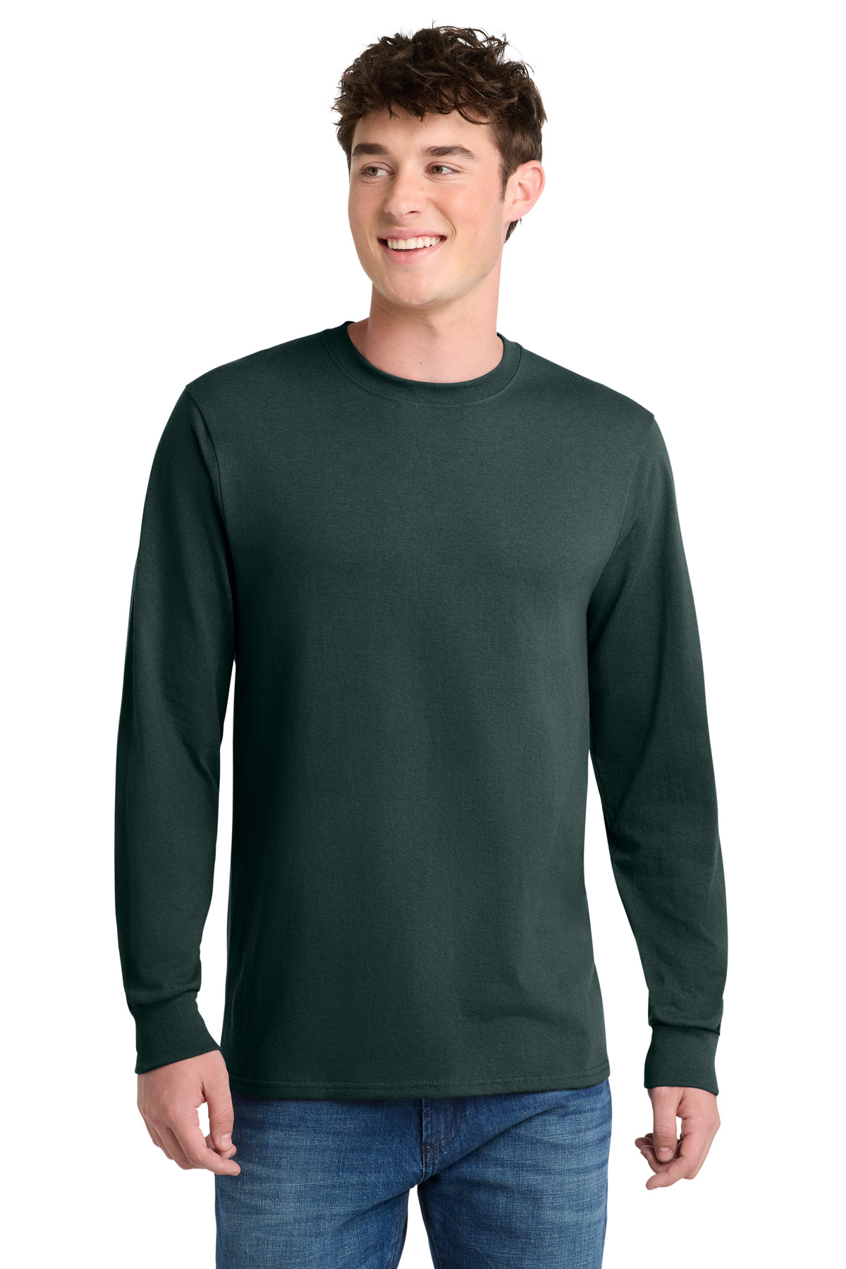 Port & Co Tall Long Sleeve Core Blend Tee. PC55LST 86