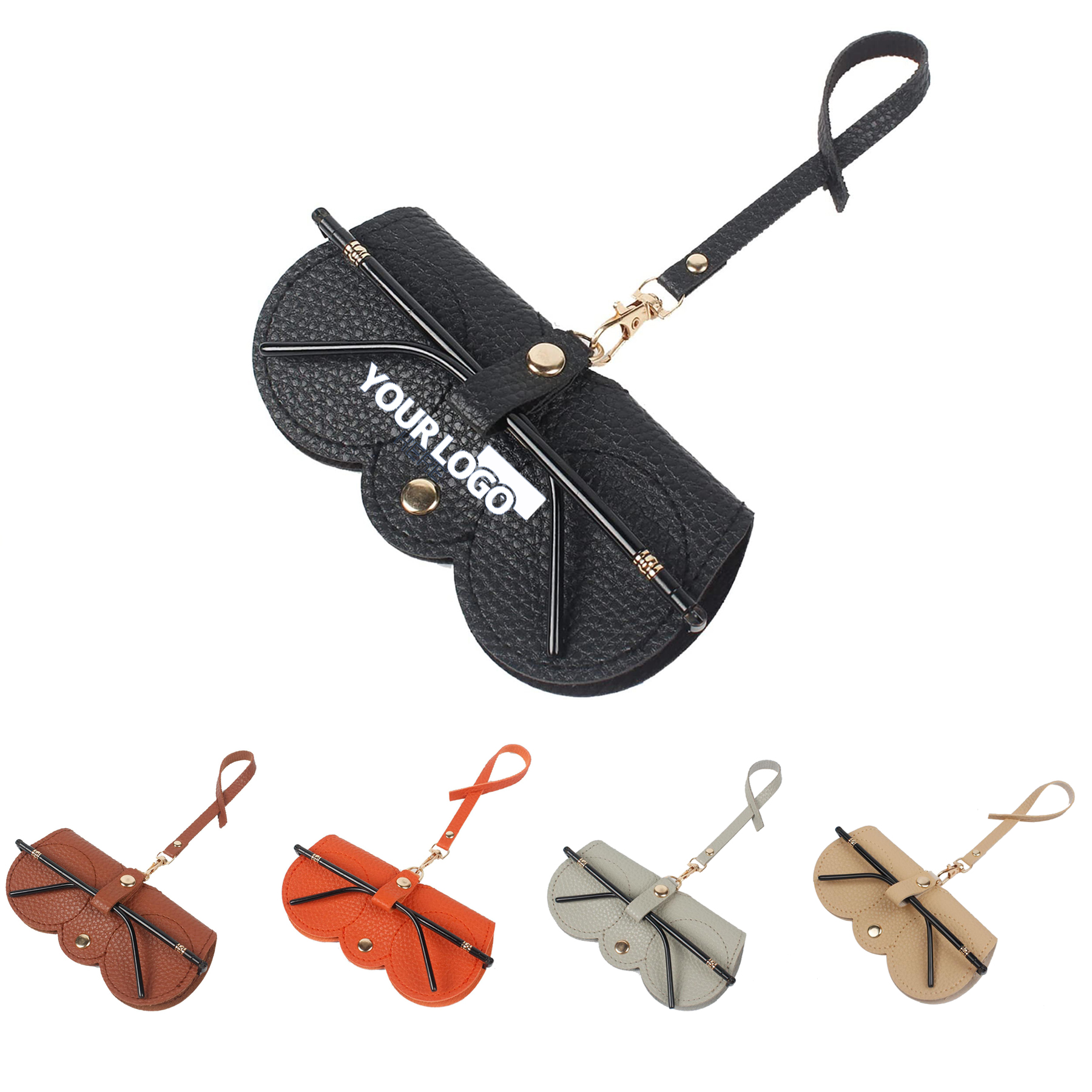 Soft Leather Sunglasses Bag 2