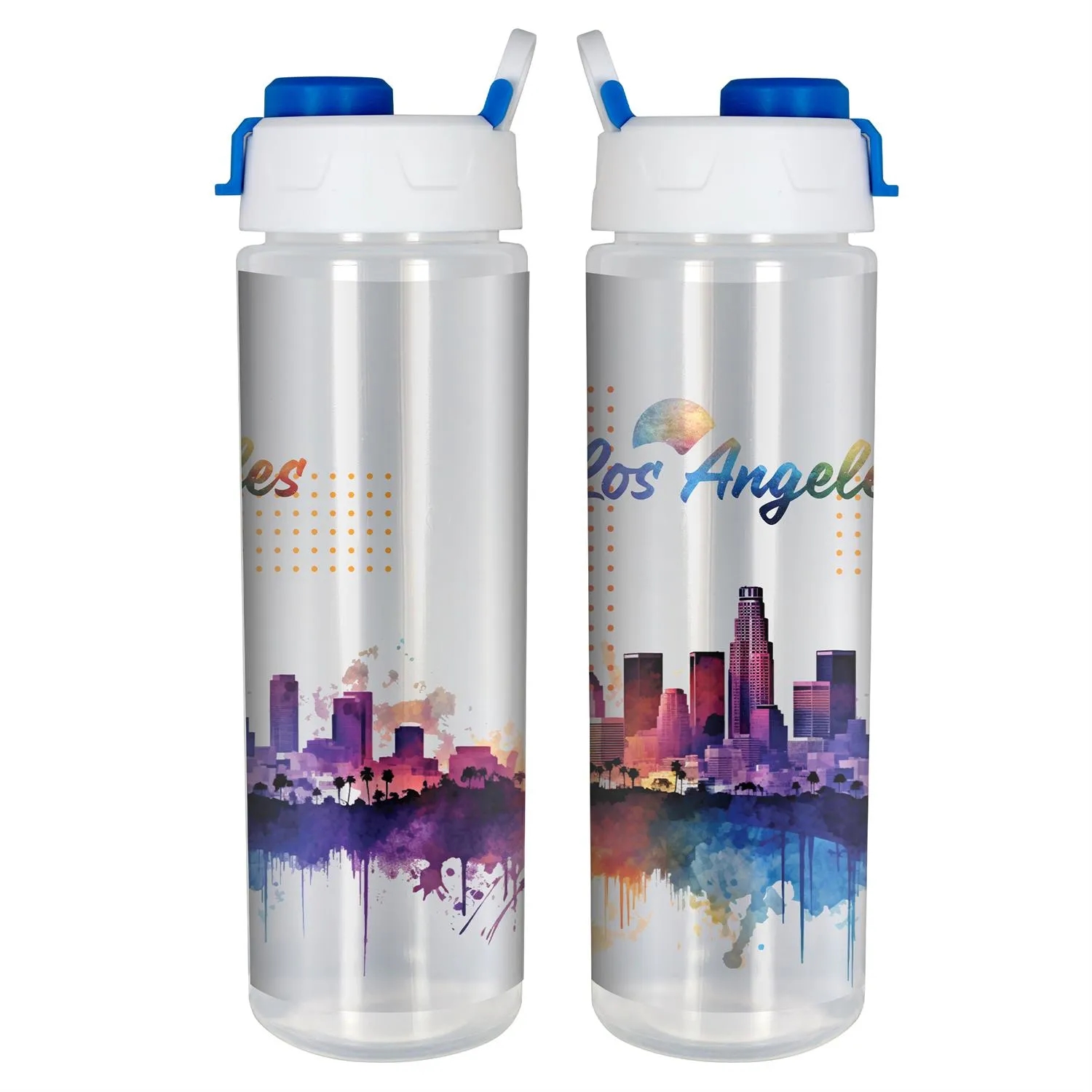 Lumina Full Color 24 oz. Bottle with Pop Up Lid 12