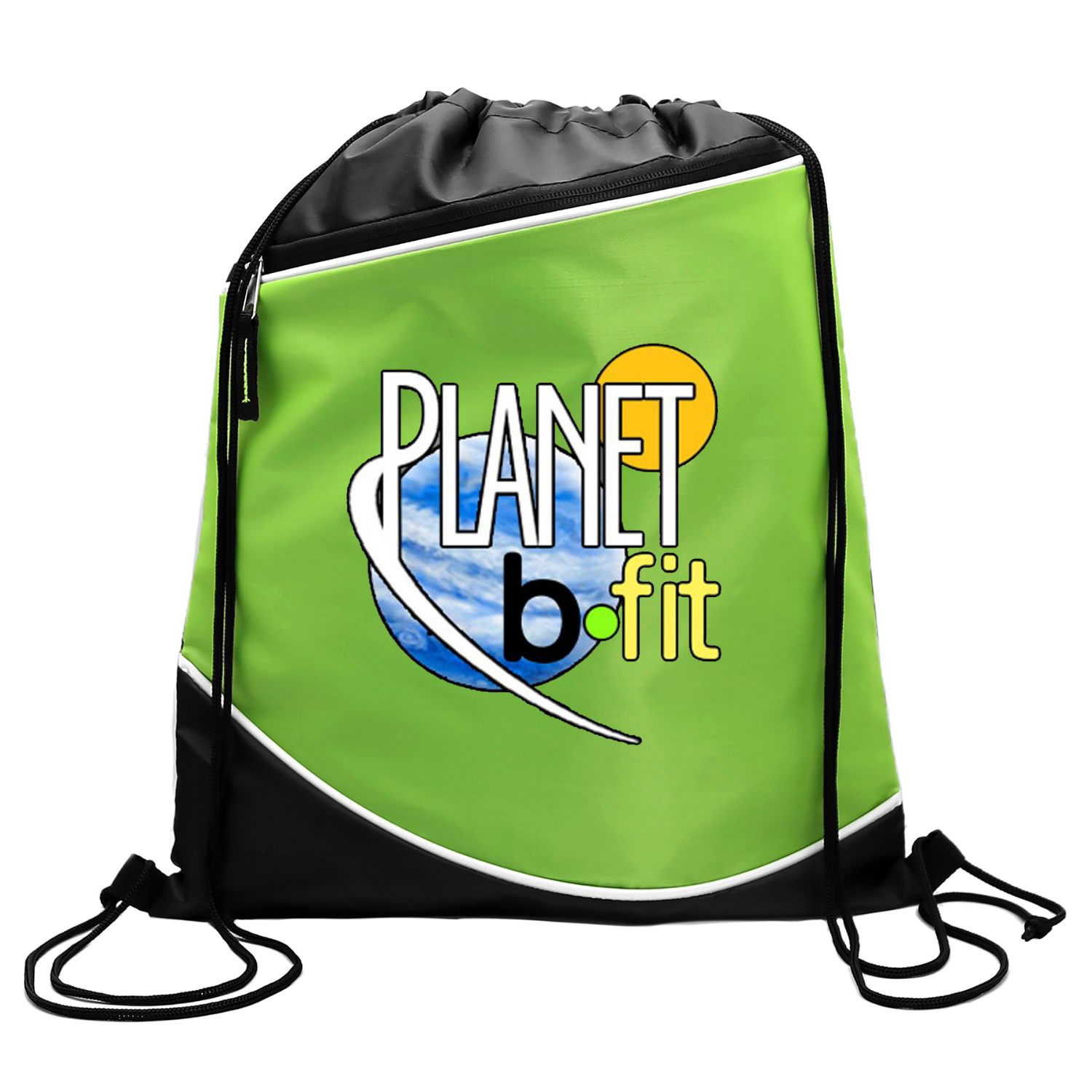 210D Polyester Drawstring Backpack 4