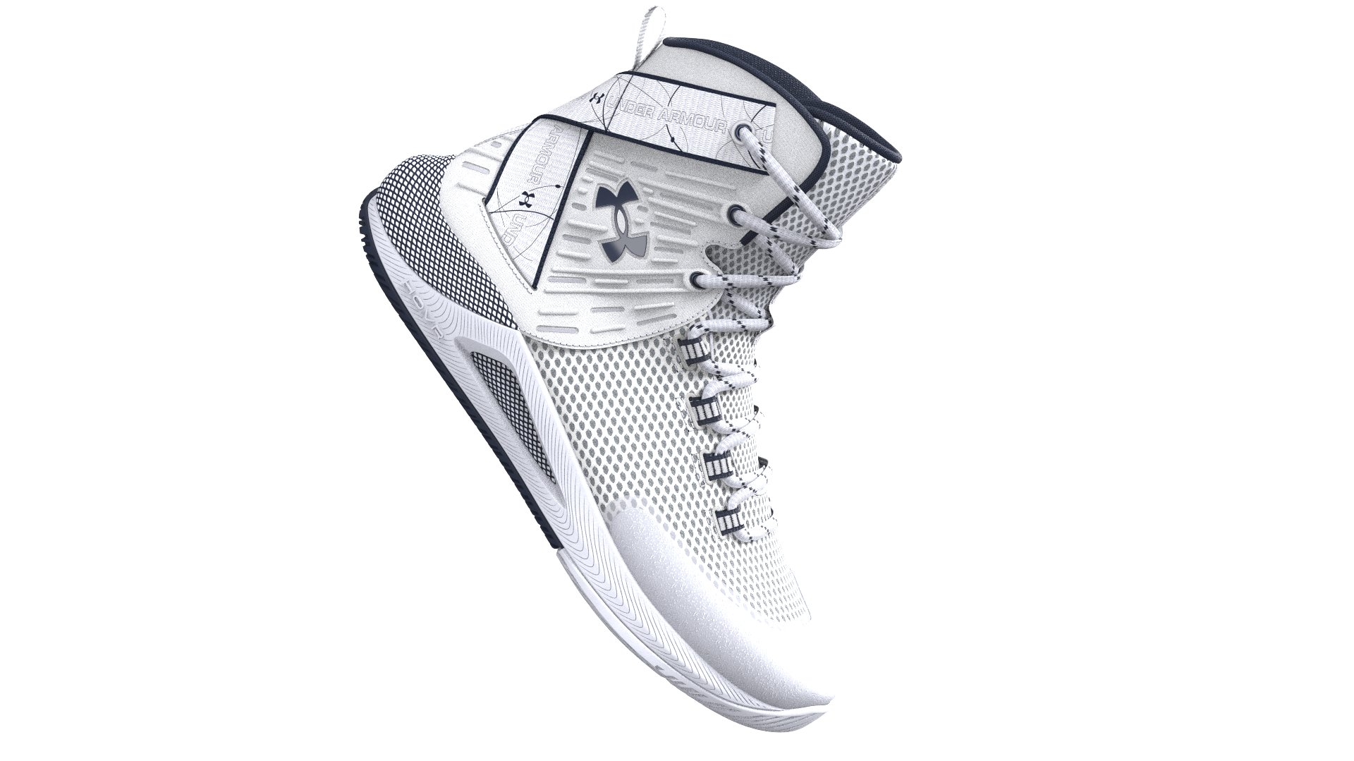 Women's UA HOVR Highlight Ace Volleyball Shoes 4