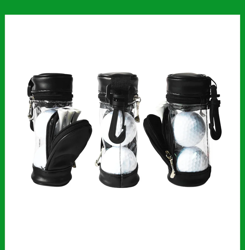 Golf Balls Wooden Tees With Case Set 2