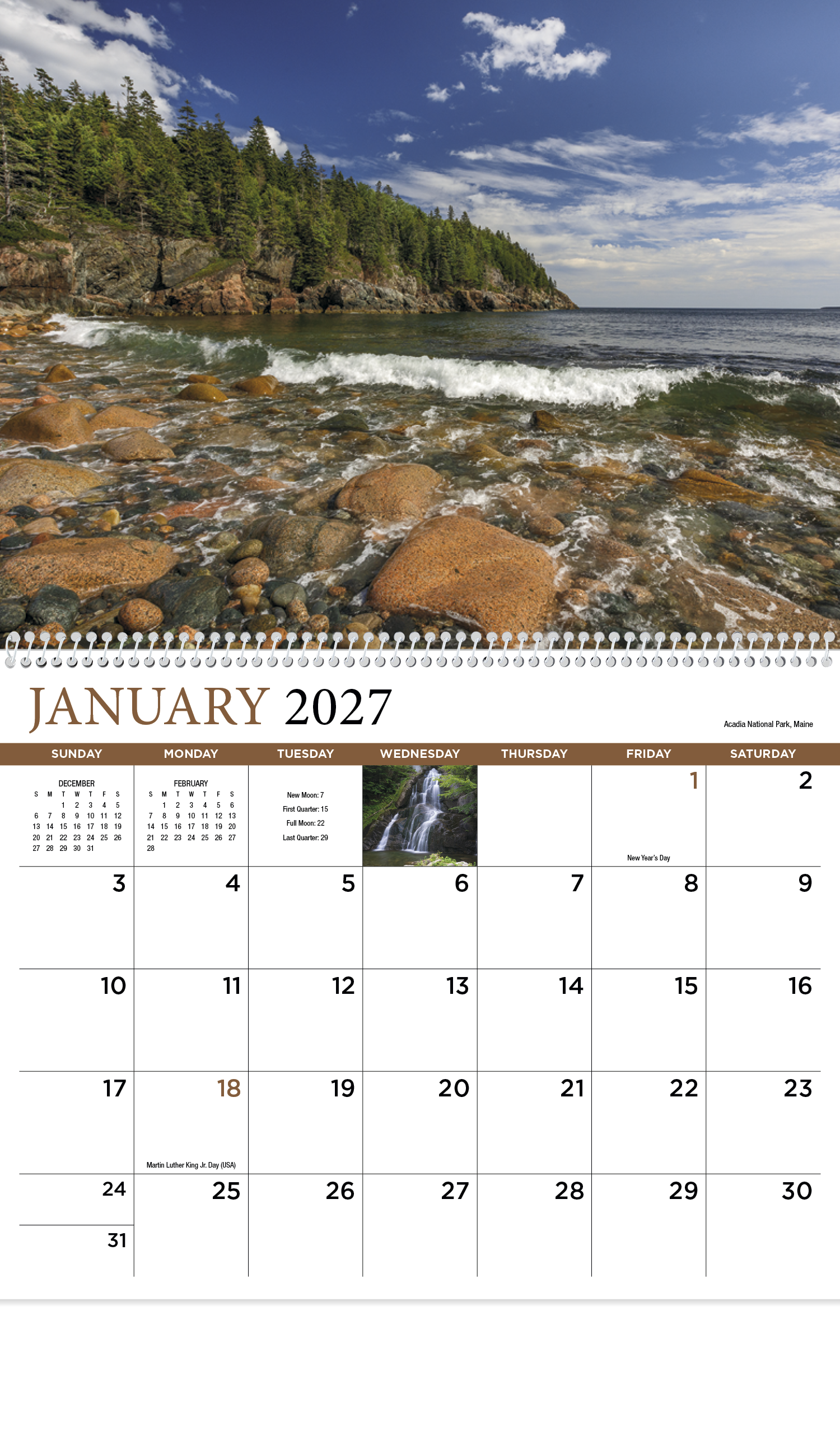 HotLine® Products New England Appointment Calendar - Spiral 43