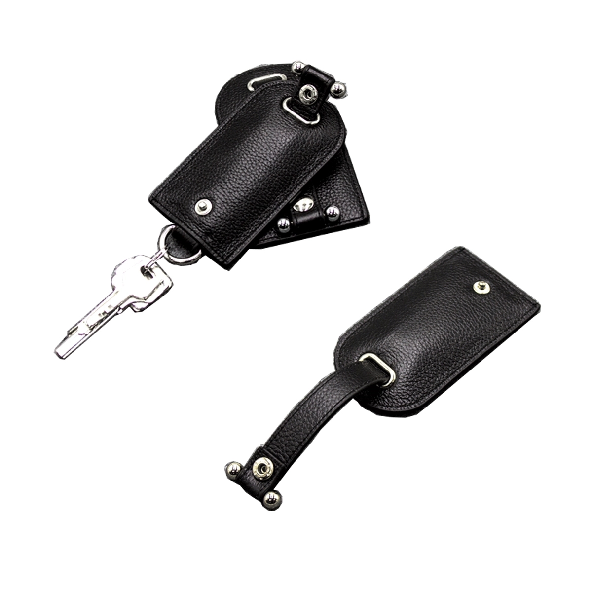 Genuine Leather Car Faraday Bag For Key Fob 3