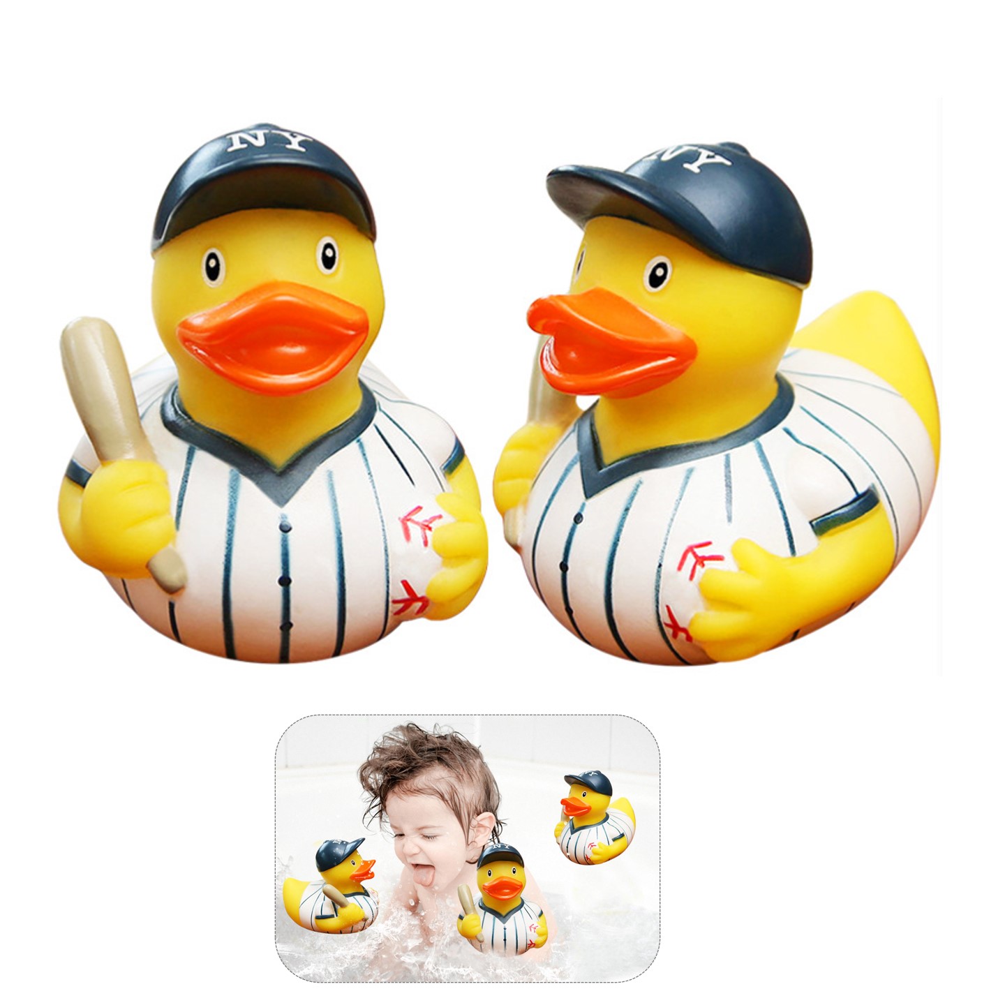 Baseball Rubber Duck 2