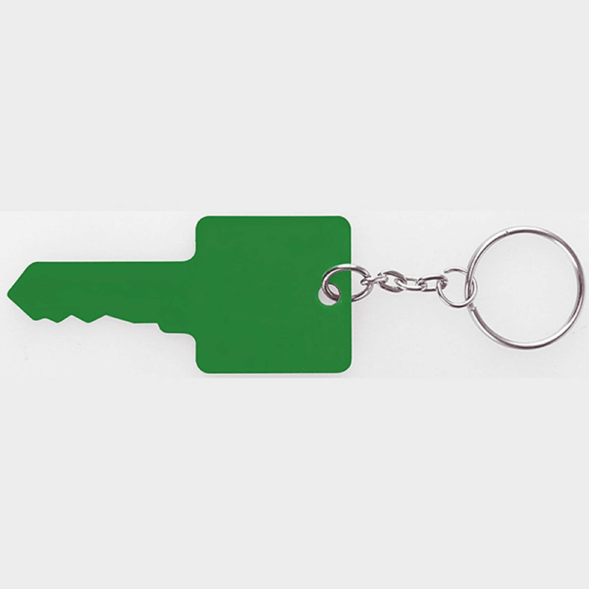 Key Shaped Metal Tag Ring 2