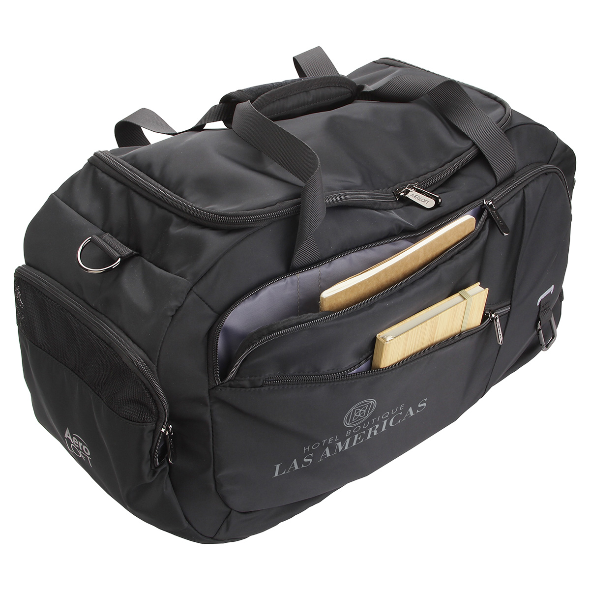 AeroLOFT® Jet Black Weekender Duffel 17
