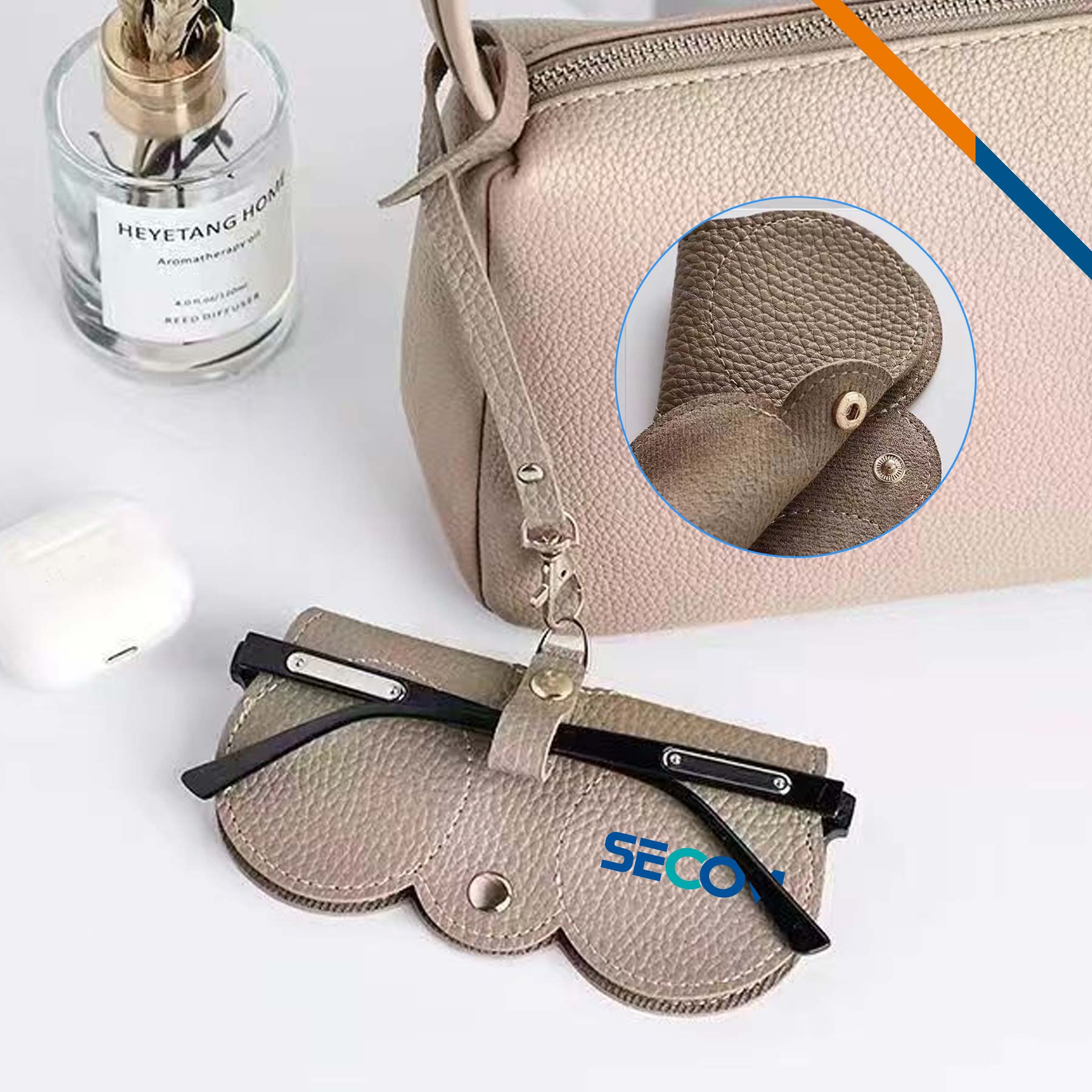 EyeNest PU Leather Sunglasses Pouch 2