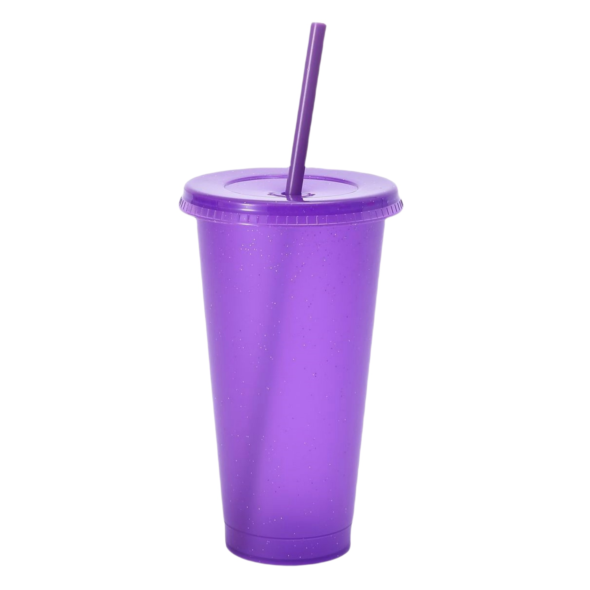 Double Wall Cute Glitter Straw Cup 9