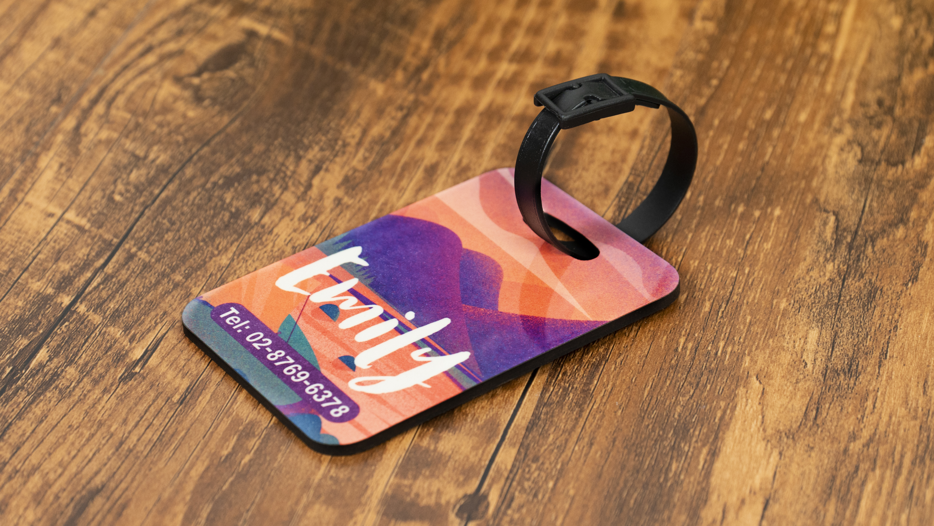 Wooden Luggage Tags 5