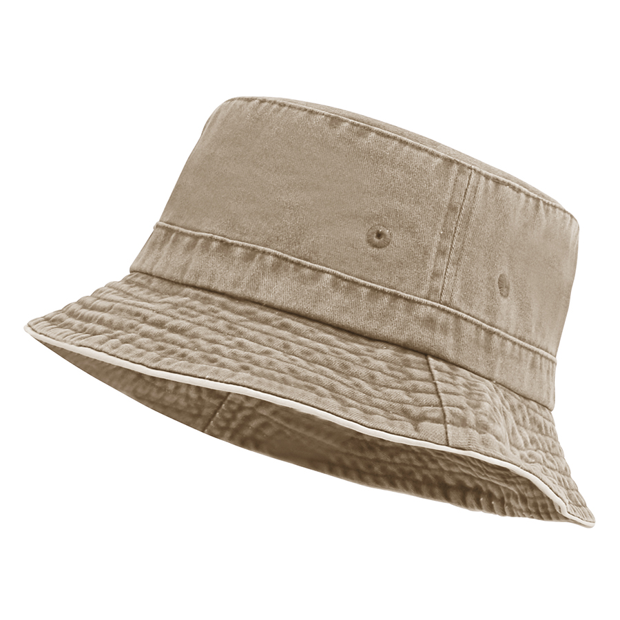 Stock Washed Cotton Bucket Hat 11