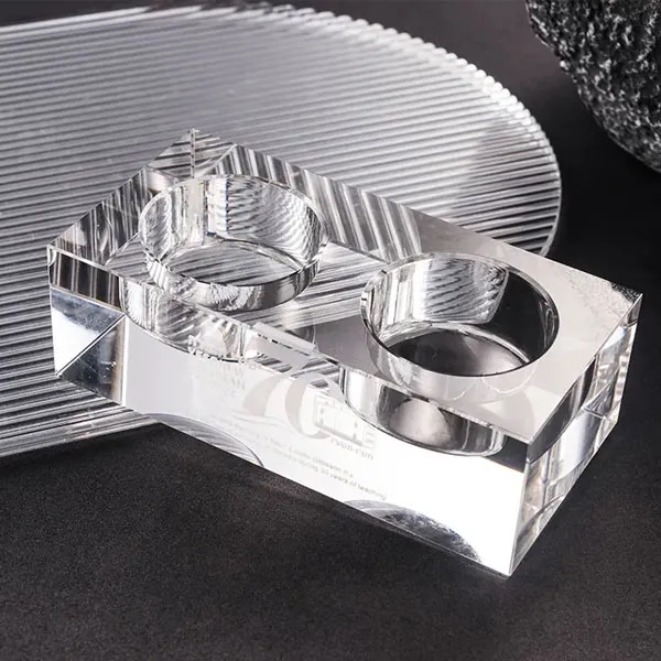 Crystal Candle Holder Home Decor 3