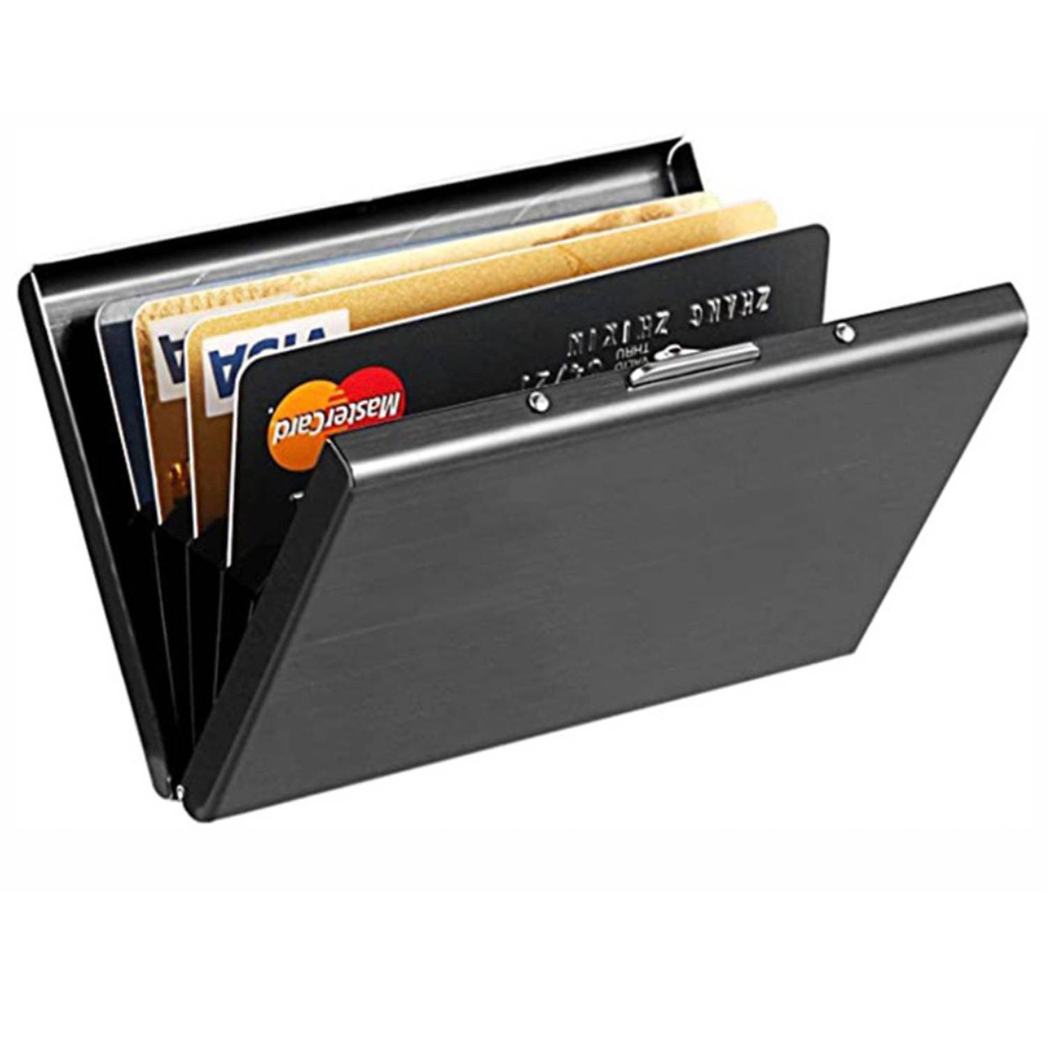 Aluminum RFID blocking credit card holder 4