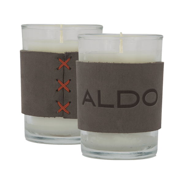 Harper 8 oz. Leather Wrapped Candle 68