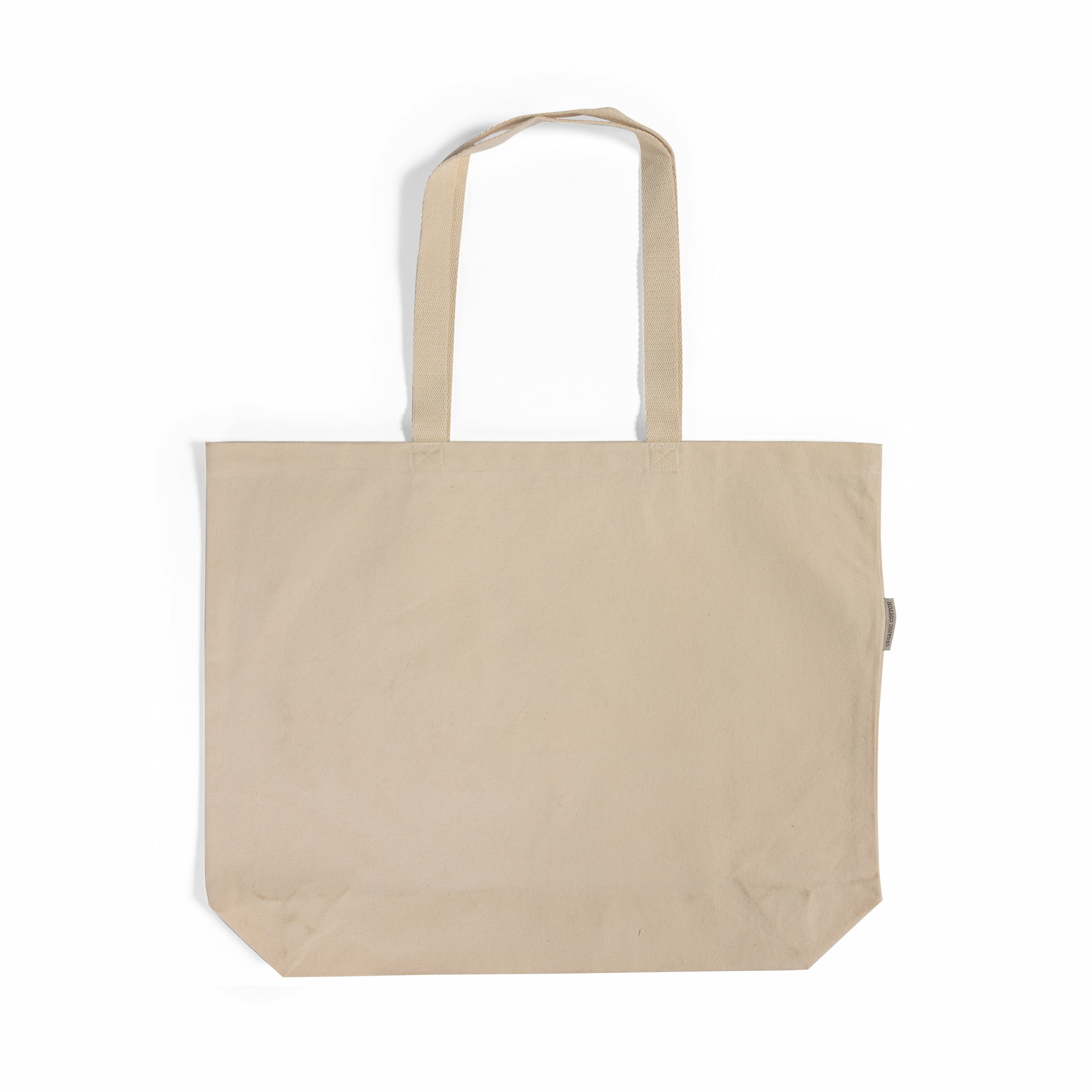 Organic Merch Canvas Tote Bag, custom tote bag with logo imprint 3