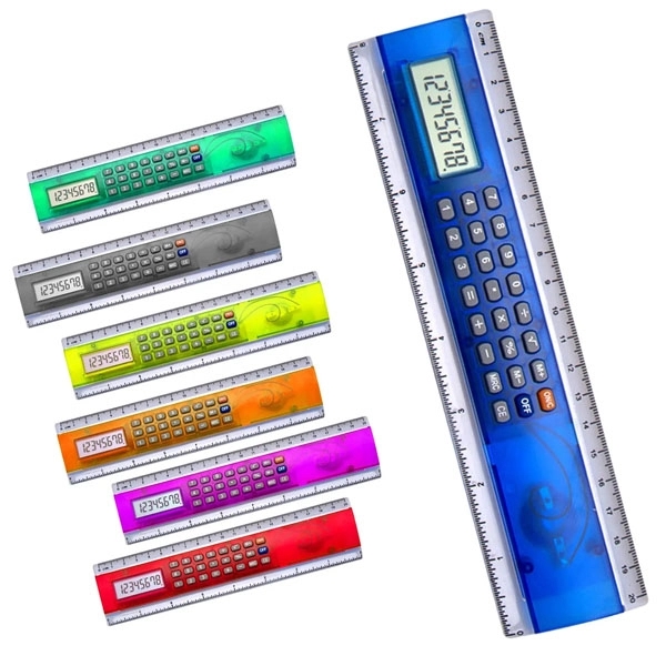 Promotional 8" Ruler Calculator 5