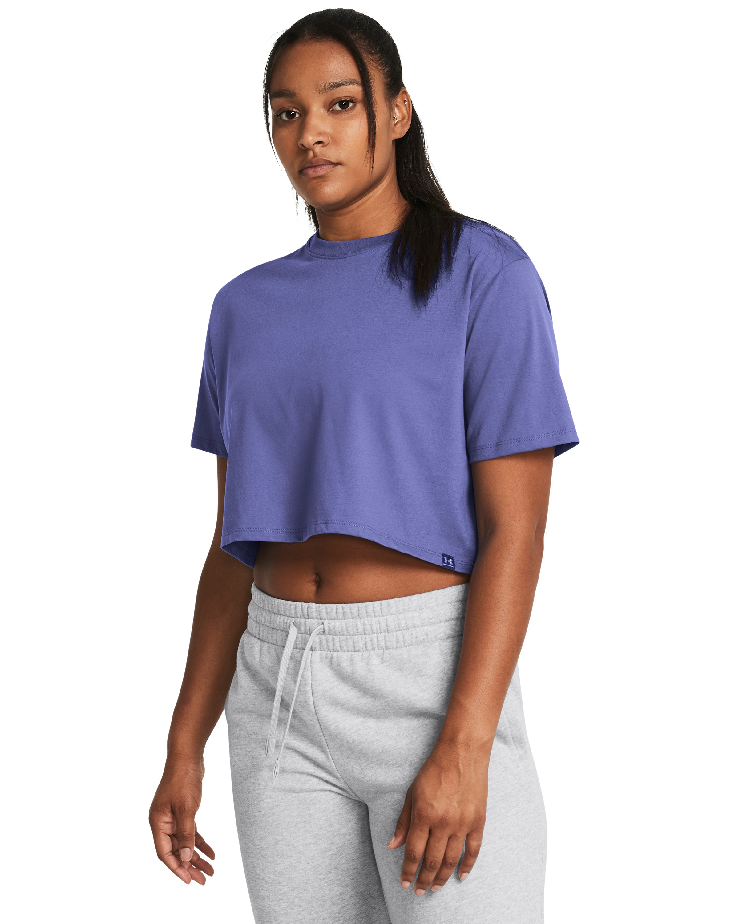 UA Campus Boxy Women's Crop Short Sleeve 5