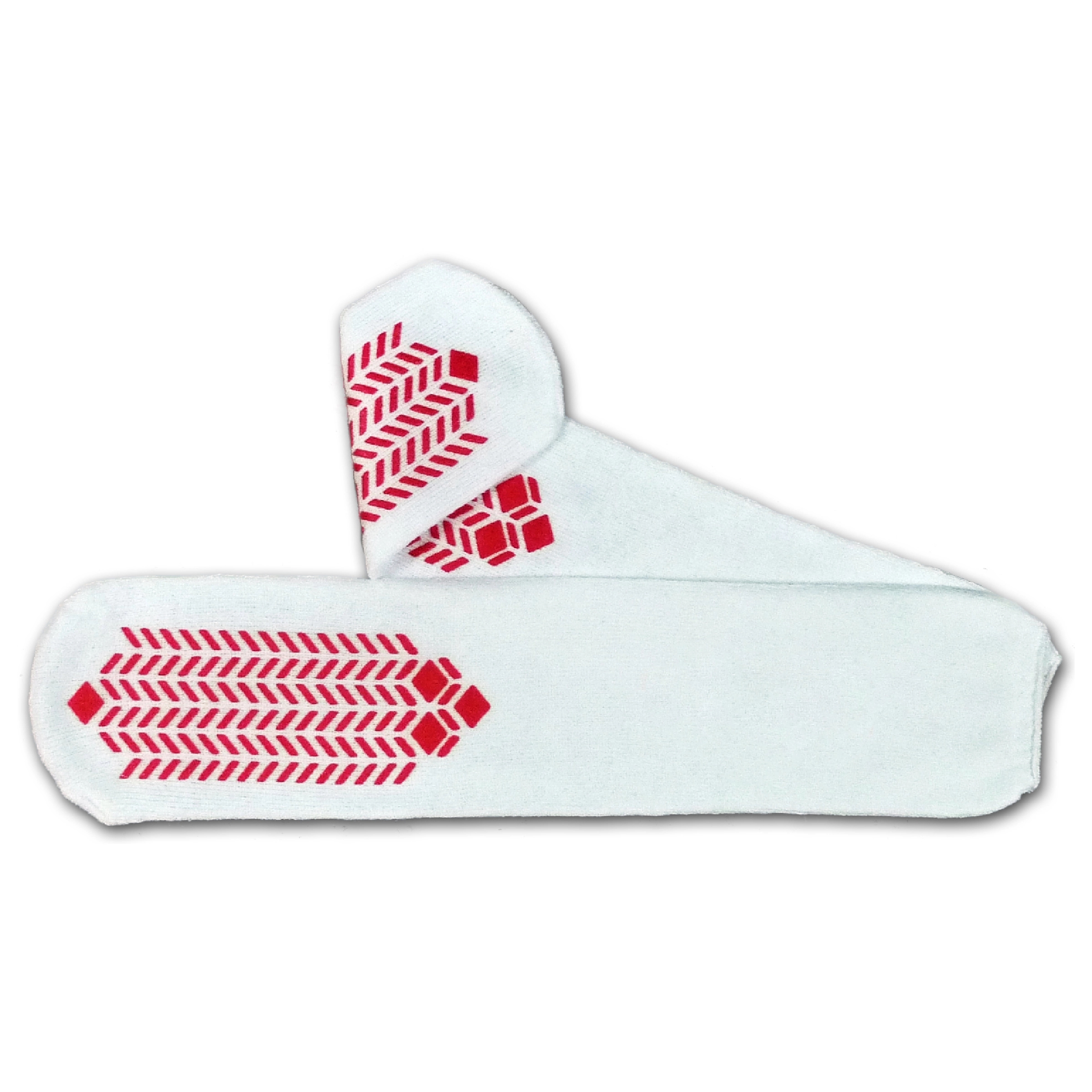 Red Slip Resistant Hospital Socks 3