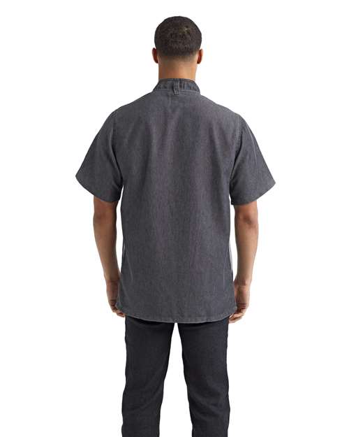 Unisex Zip-Close Short Sleeve Chef's Coat - RP906 11