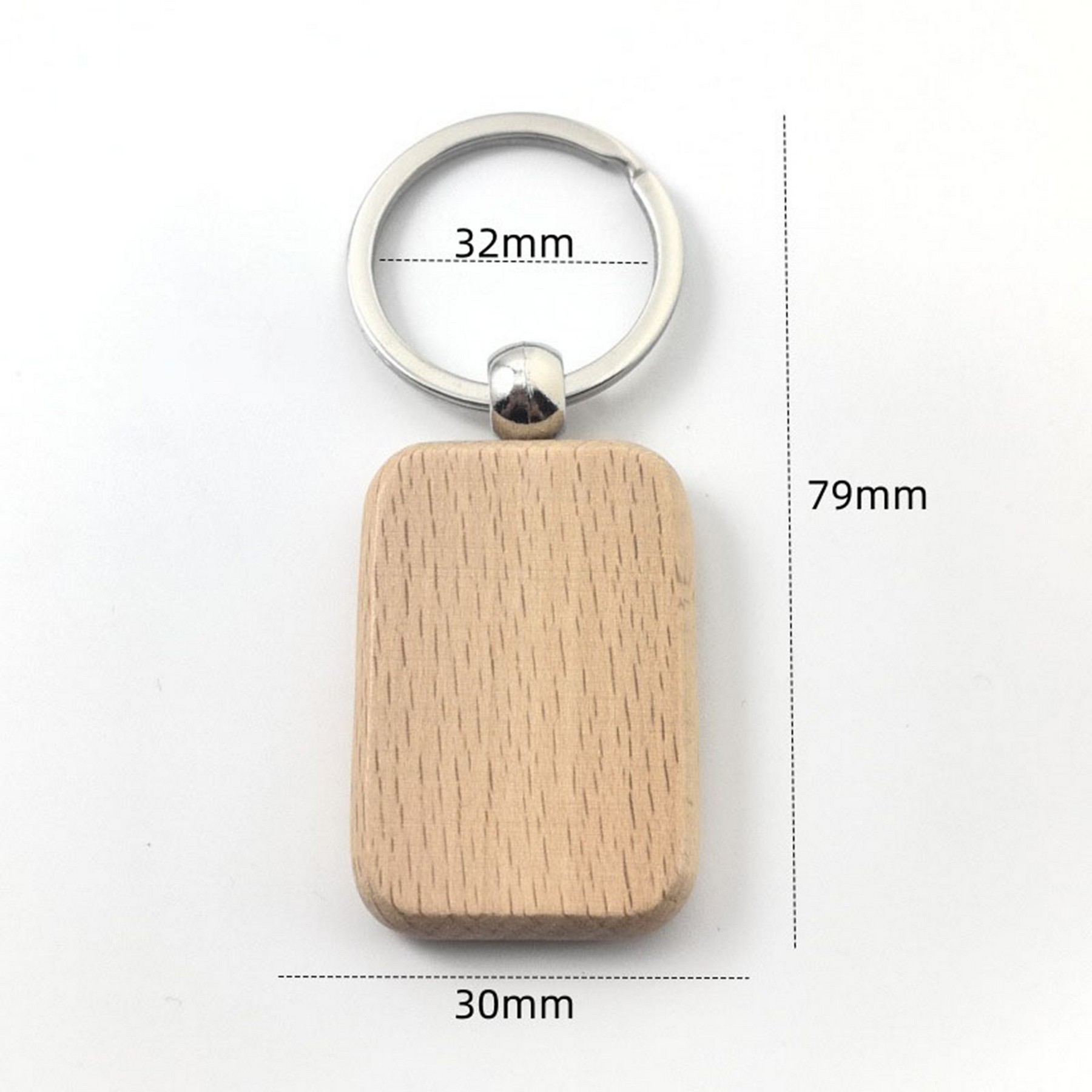 DIY Wooden Key Chain 14