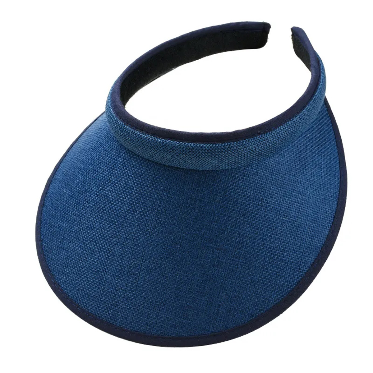 Lightweight Linen Visor Cap For UV Protection 2