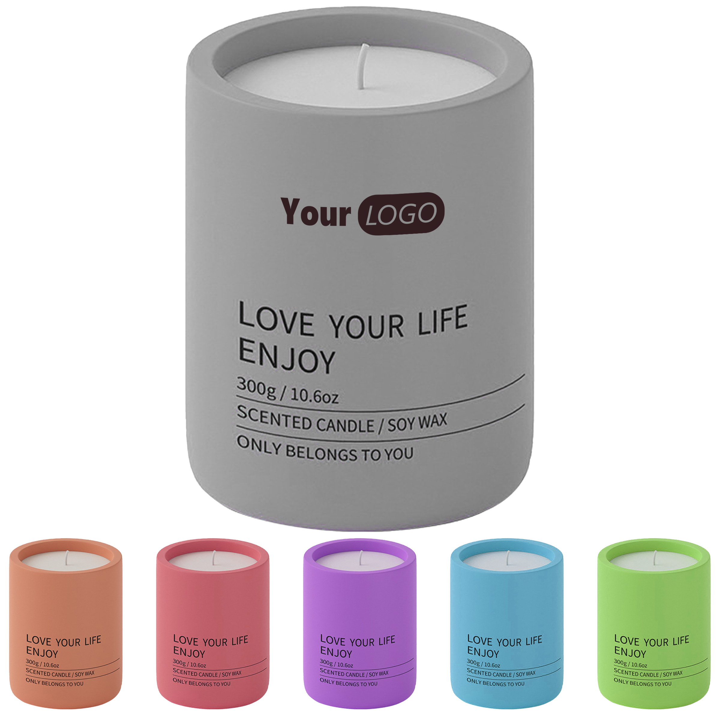 Ceramic Elegant Scented Candle 3