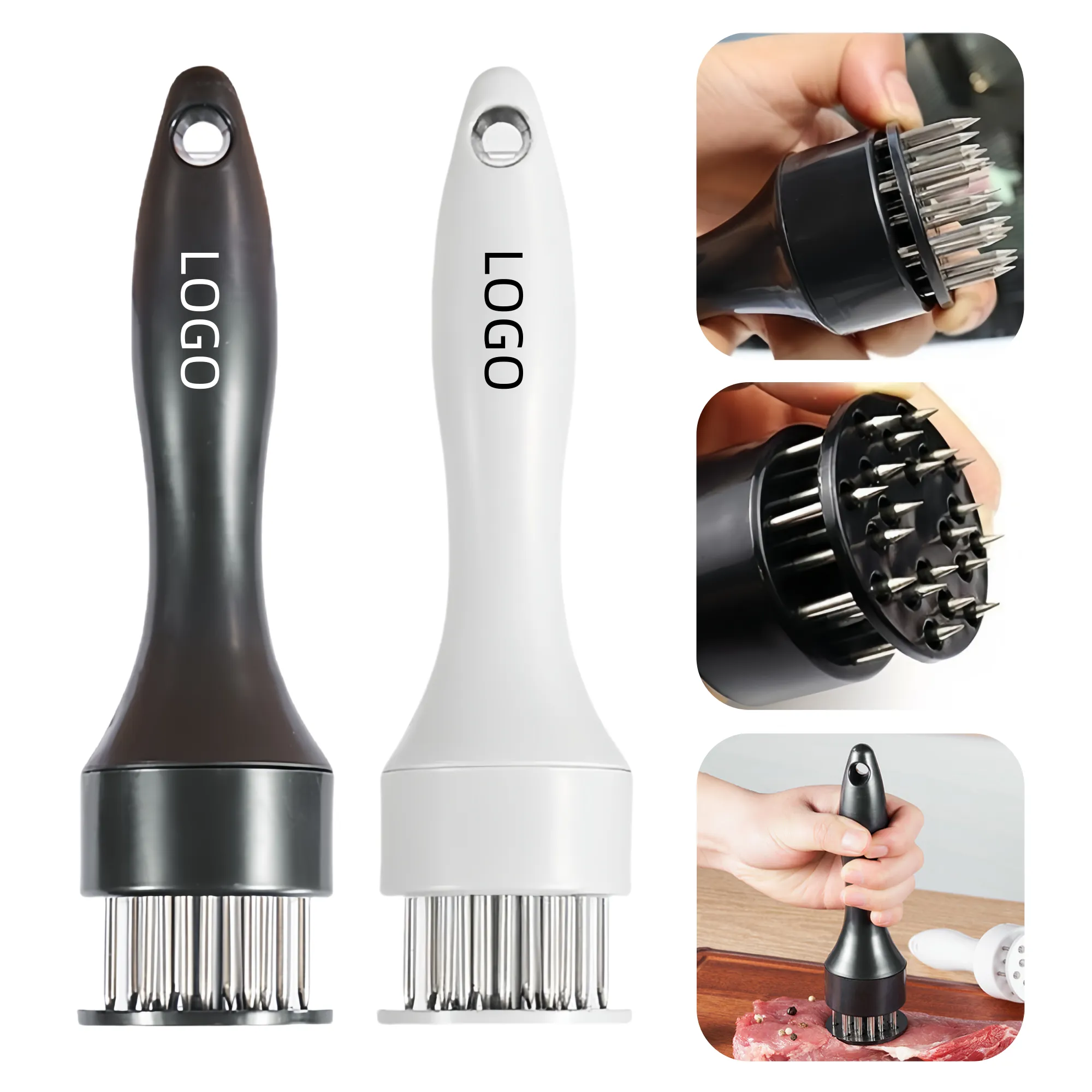 16-Blade Stainless Steel Meat Tenderizer 4