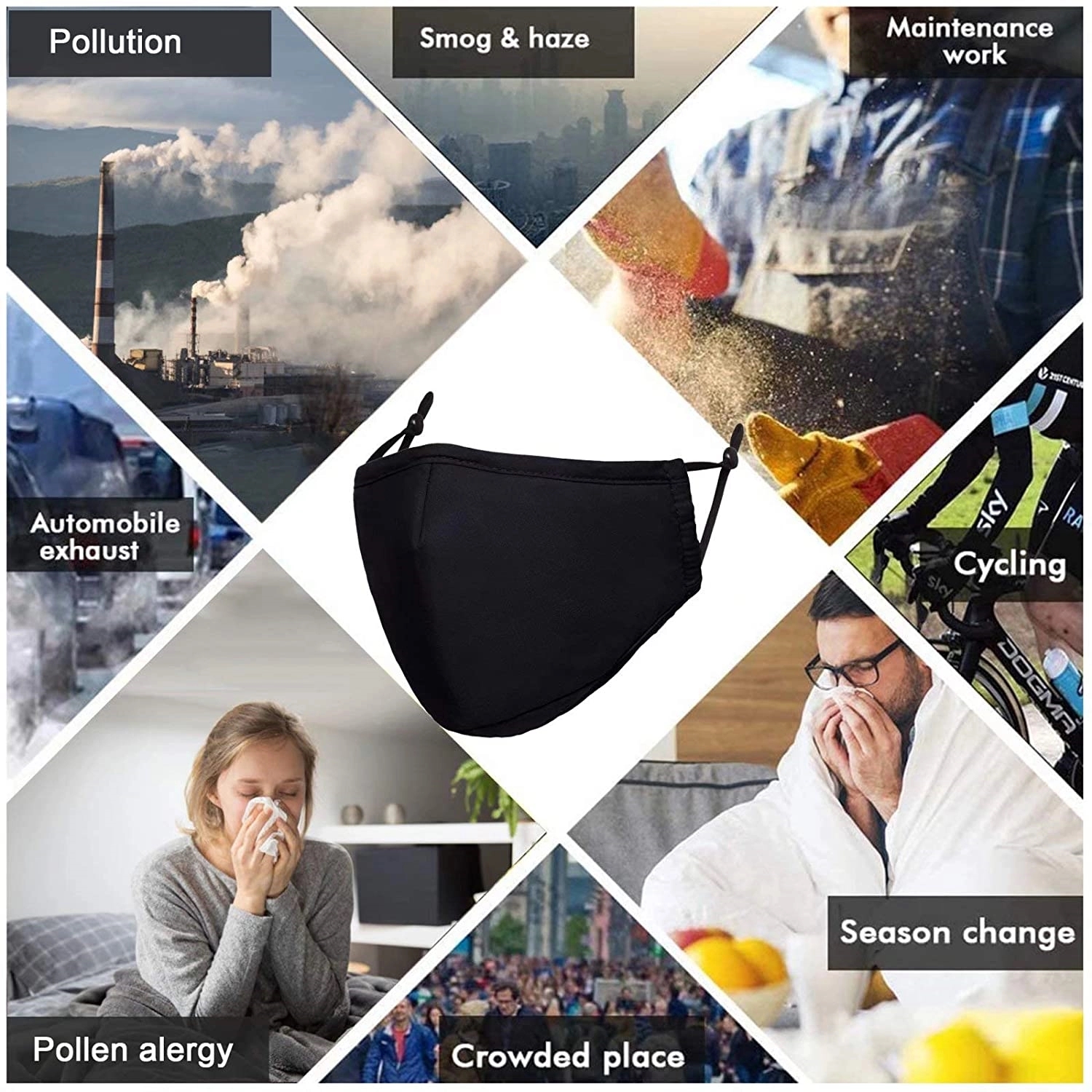 Adjustable Cotton Mask 2