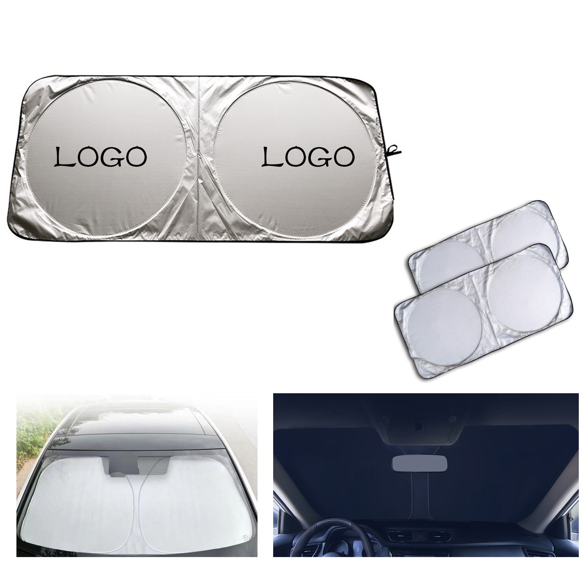Classic Double-Ring Car Sunshade 1