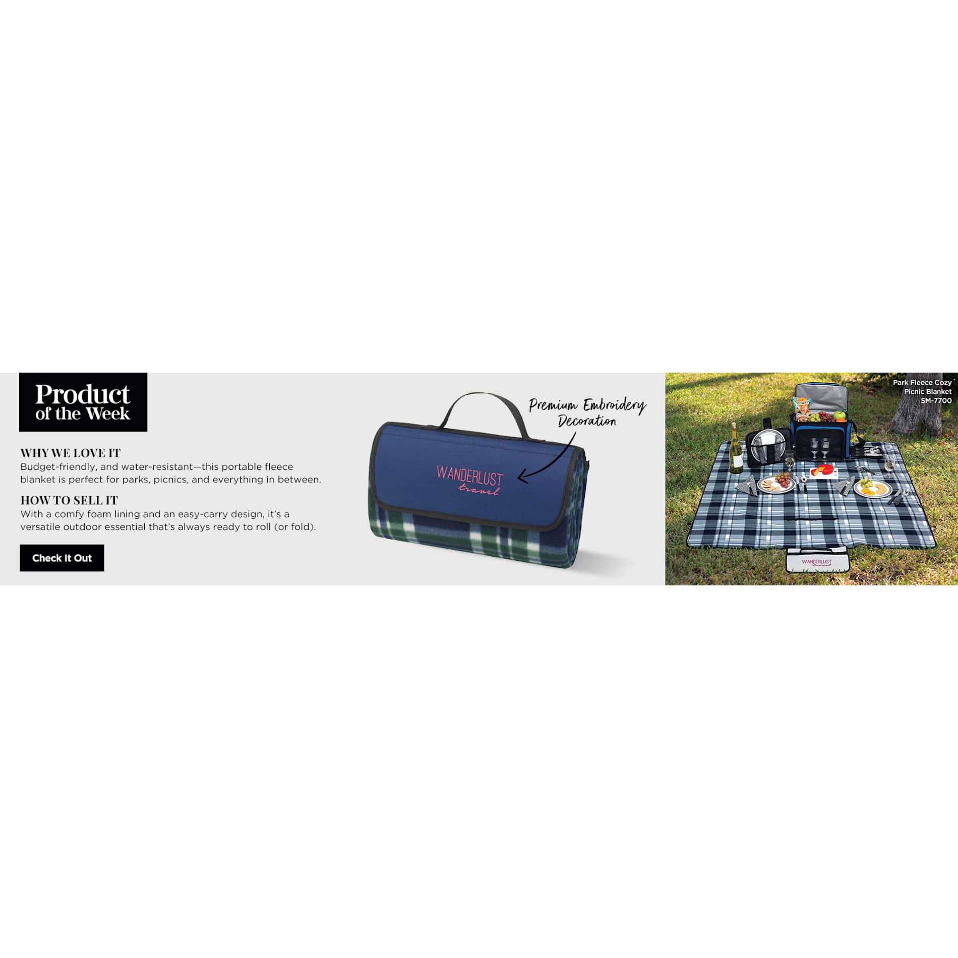 Park Fleece Blanket 79