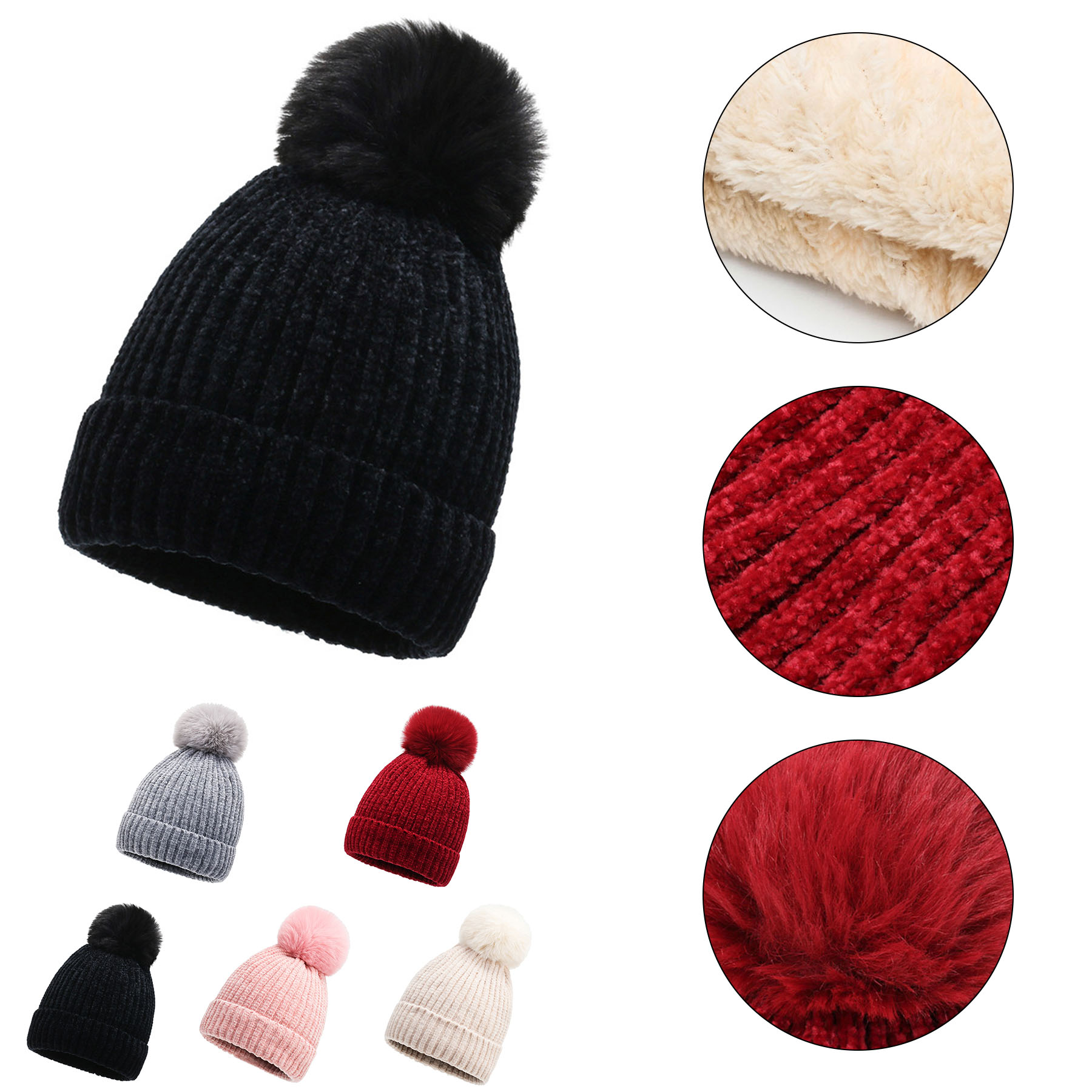 Warm Knit Caps 2