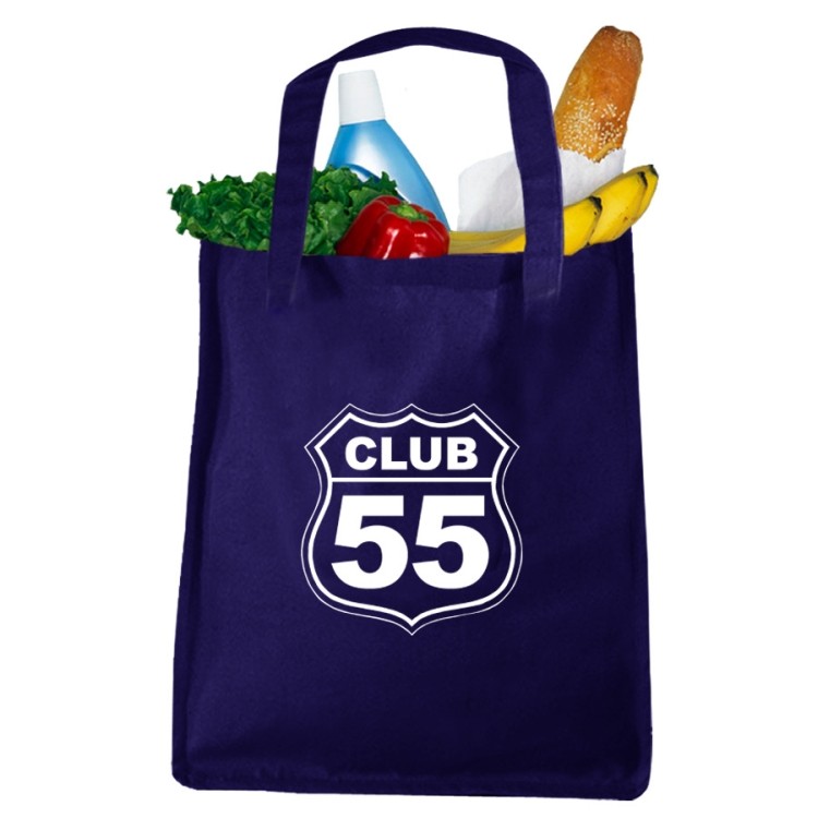 Canvas Book Bag, custom tote bag with logo imprint 4