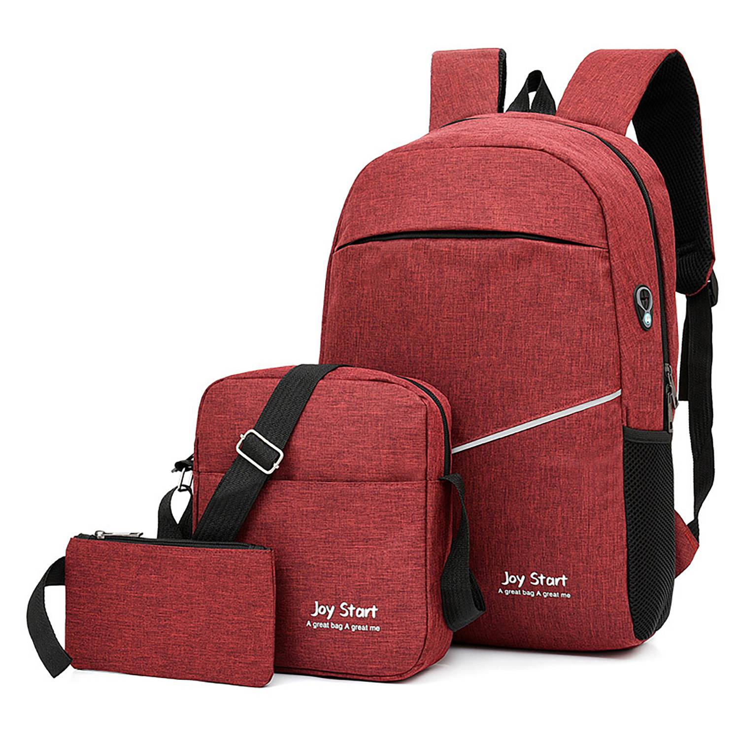 Men's Fashionable Travel Backpack Set 1