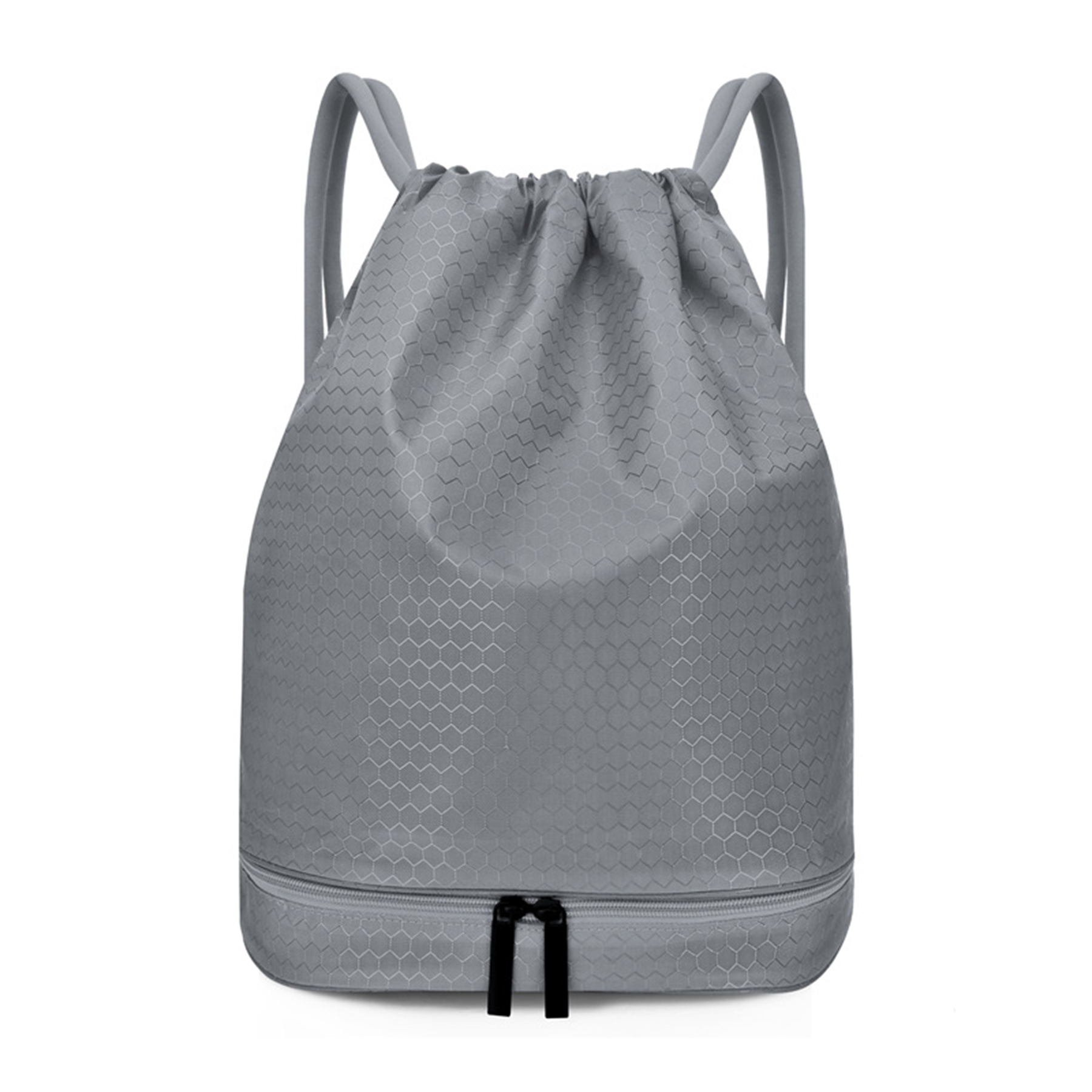 Polyester Dry Wet Separation Sports Drawstring Backpack 10