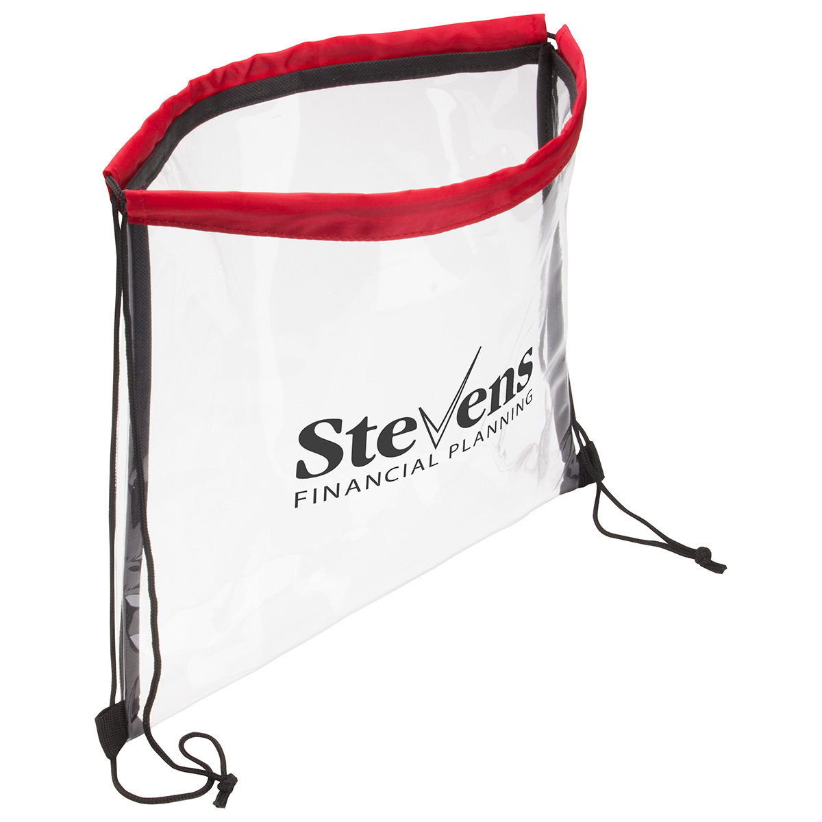 Clear Vinyl Bag with Drawstring 21