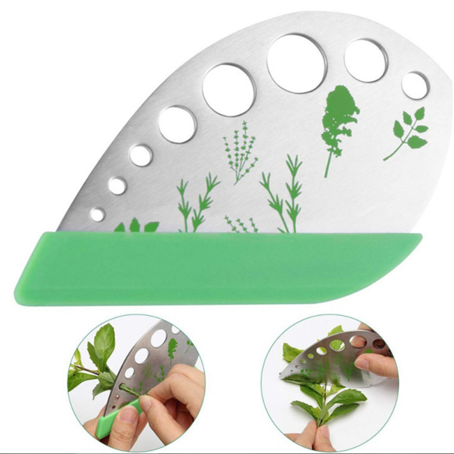 Stainless Steel Kitchen Herb Stripper 2